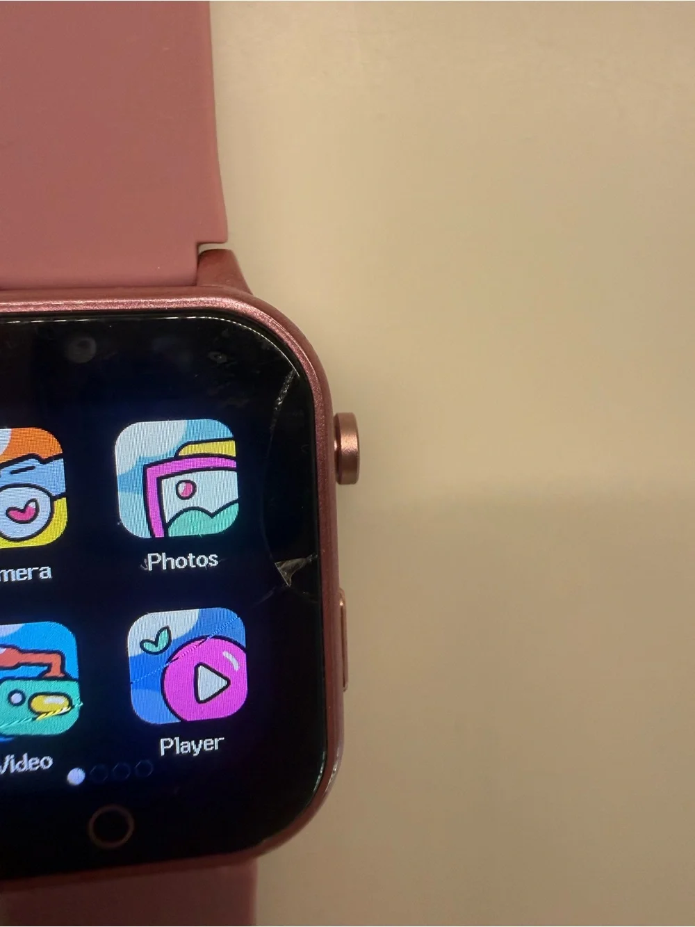 Smartwatch Fitness Tracker - Mauve Pink